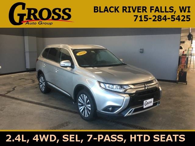 2020 Mitsubishi Outlander SEL — SUV — 82,592 mi — Black River Falls, WI
