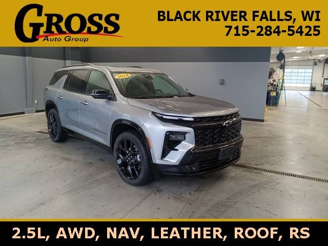 2024 Chevrolet Traverse RS — SUV — 8,673 mi — Black River Falls, WI