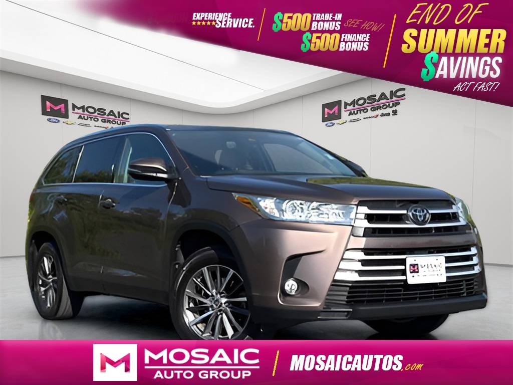 2019 Toyota Highlander XLE — SUV — 124,668 mi — Zumbrota, MN