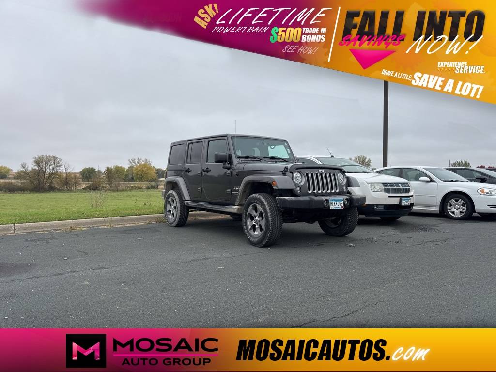 2017 Jeep Wrangler Sahara — SUV — 55,528 mi — Zumbrota, MN