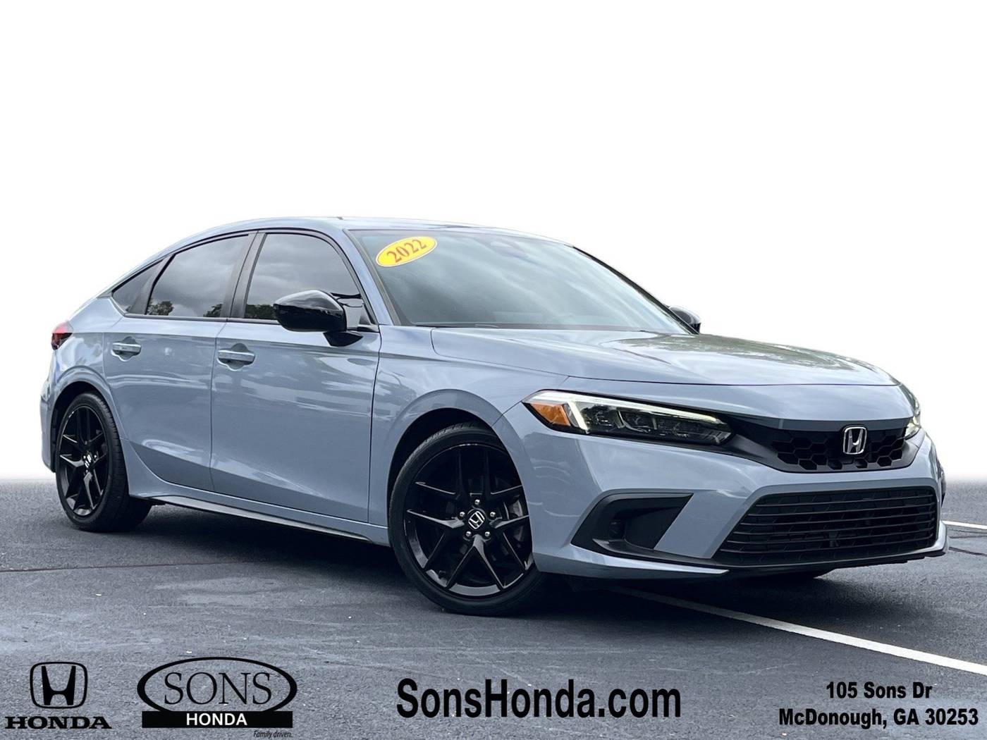 2022 Honda Civic Sport — Hatchback — 41,340 mi — McDonough, GA