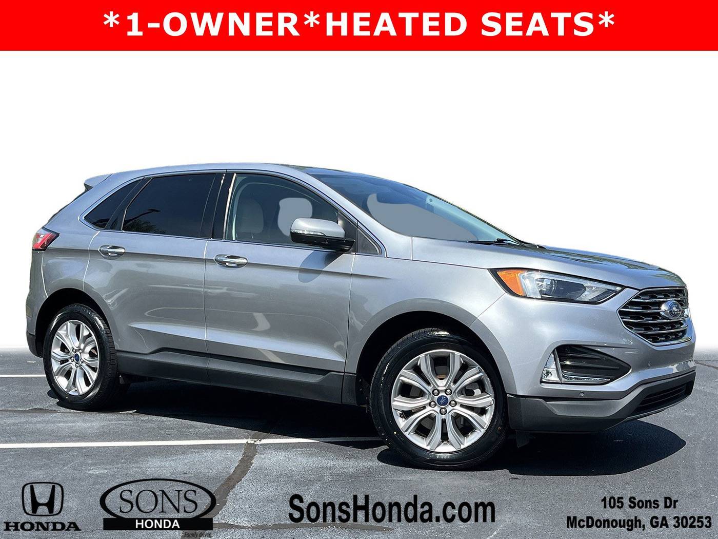 2022 Ford Edge Titanium — SUV — 58,134 mi — McDonough, GA