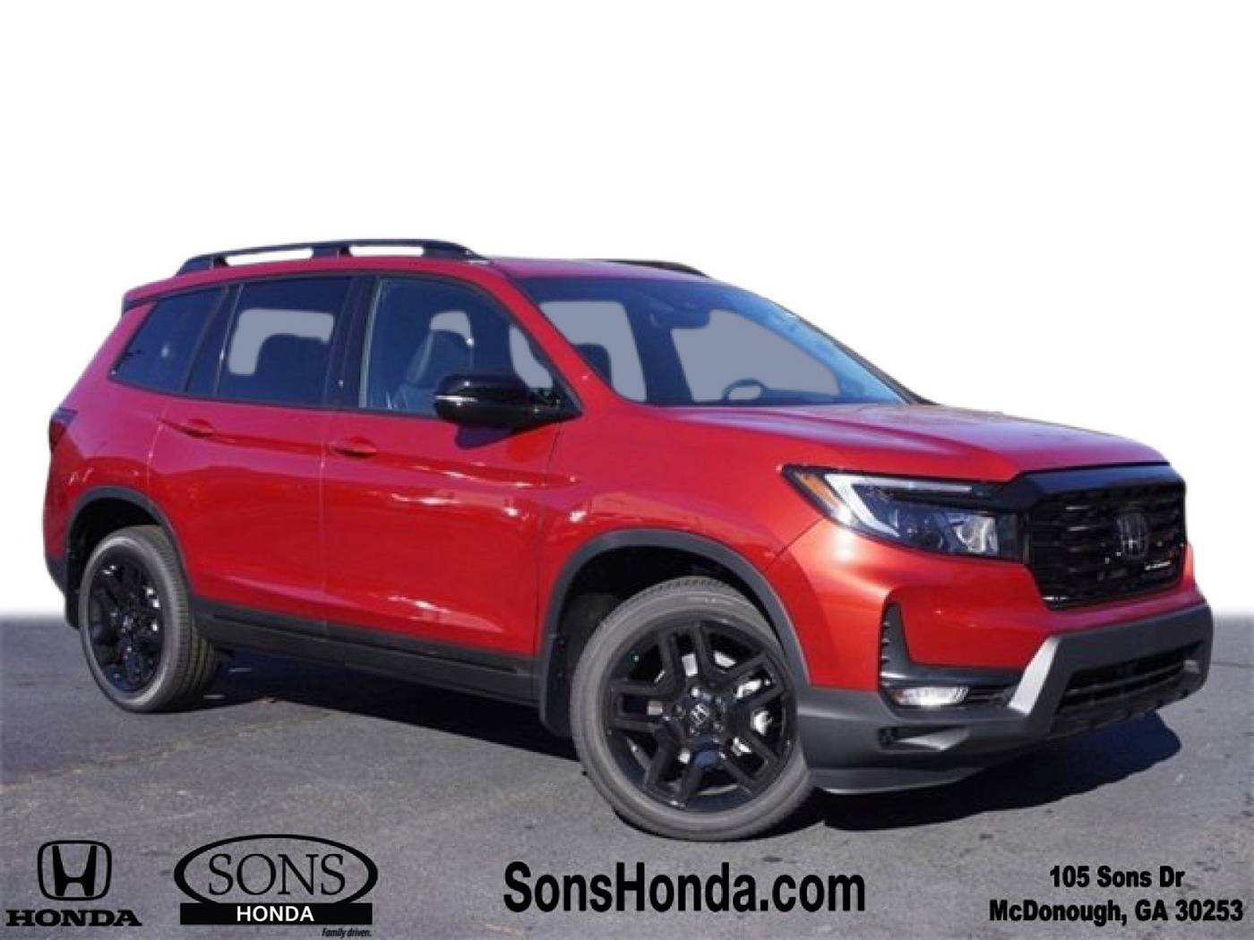 2025 Honda Passport Black Edition — SUV — 461 mi — McDonough, GA