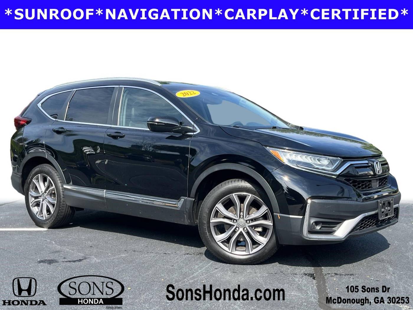 2022 Honda CR-V Touring — SUV — 47,159 mi — McDonough, GA