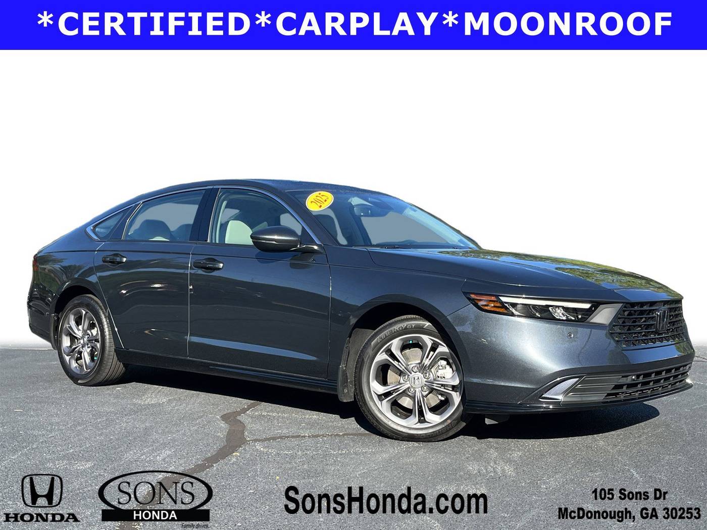 2025 Honda Accord Hybrid EX-L — Sedan — 12,229 mi — McDonough, GA