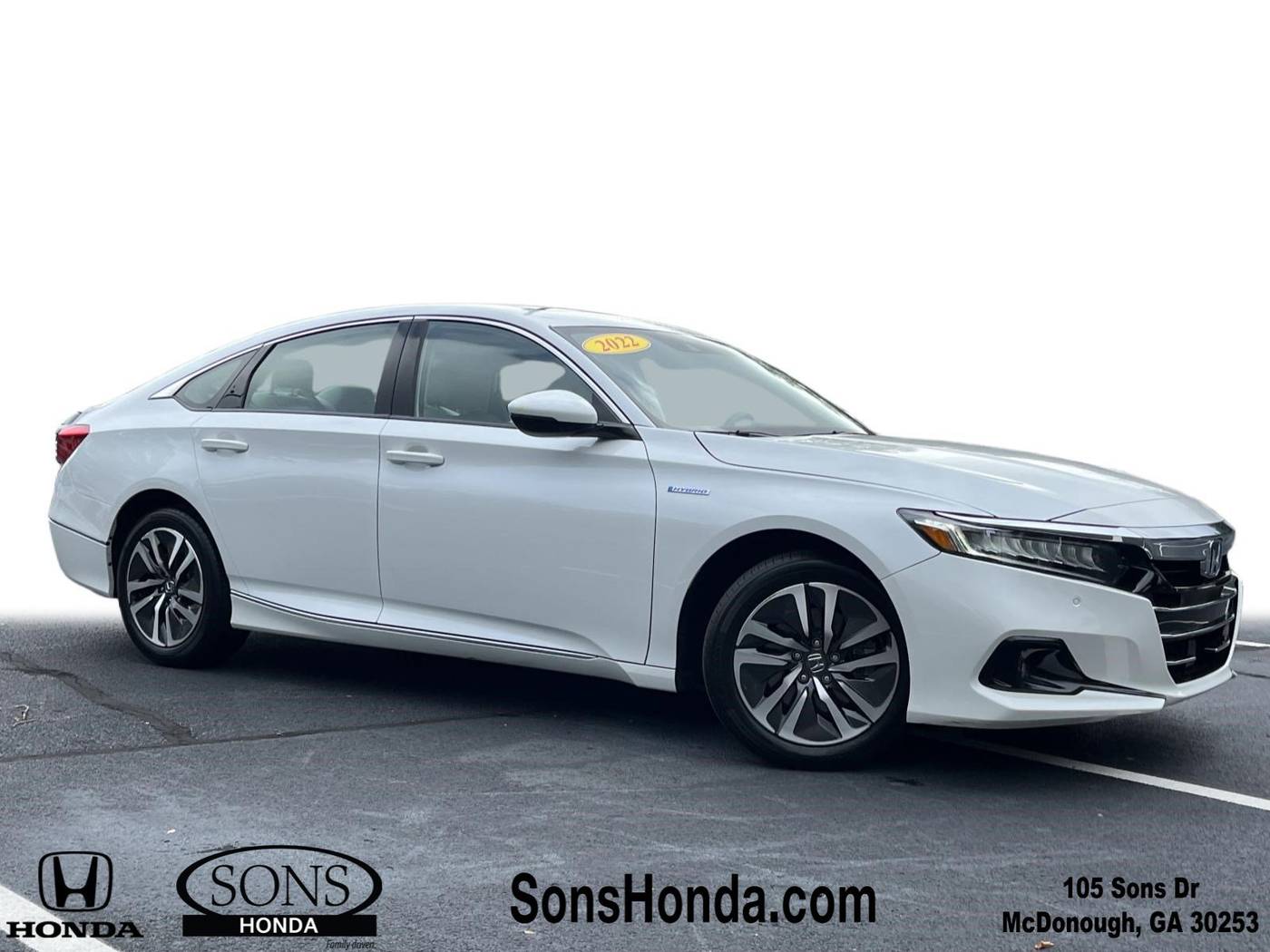 2022 Honda Accord Hybrid EX-L — Sedan — 75,916 mi — McDonough, GA