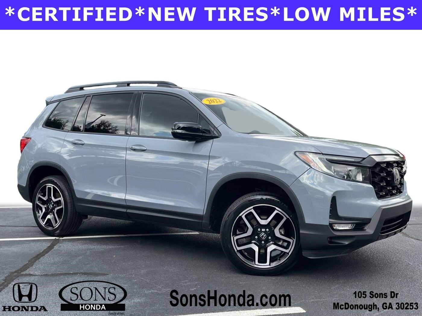 2022 Honda Passport Elite — SUV — 23,416 mi — McDonough, GA