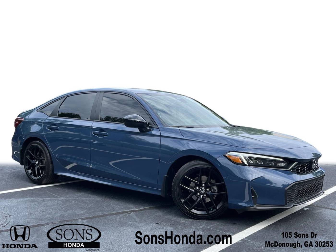 2025 Honda Civic Sport — Sedan — 17,817 mi — McDonough, GA
