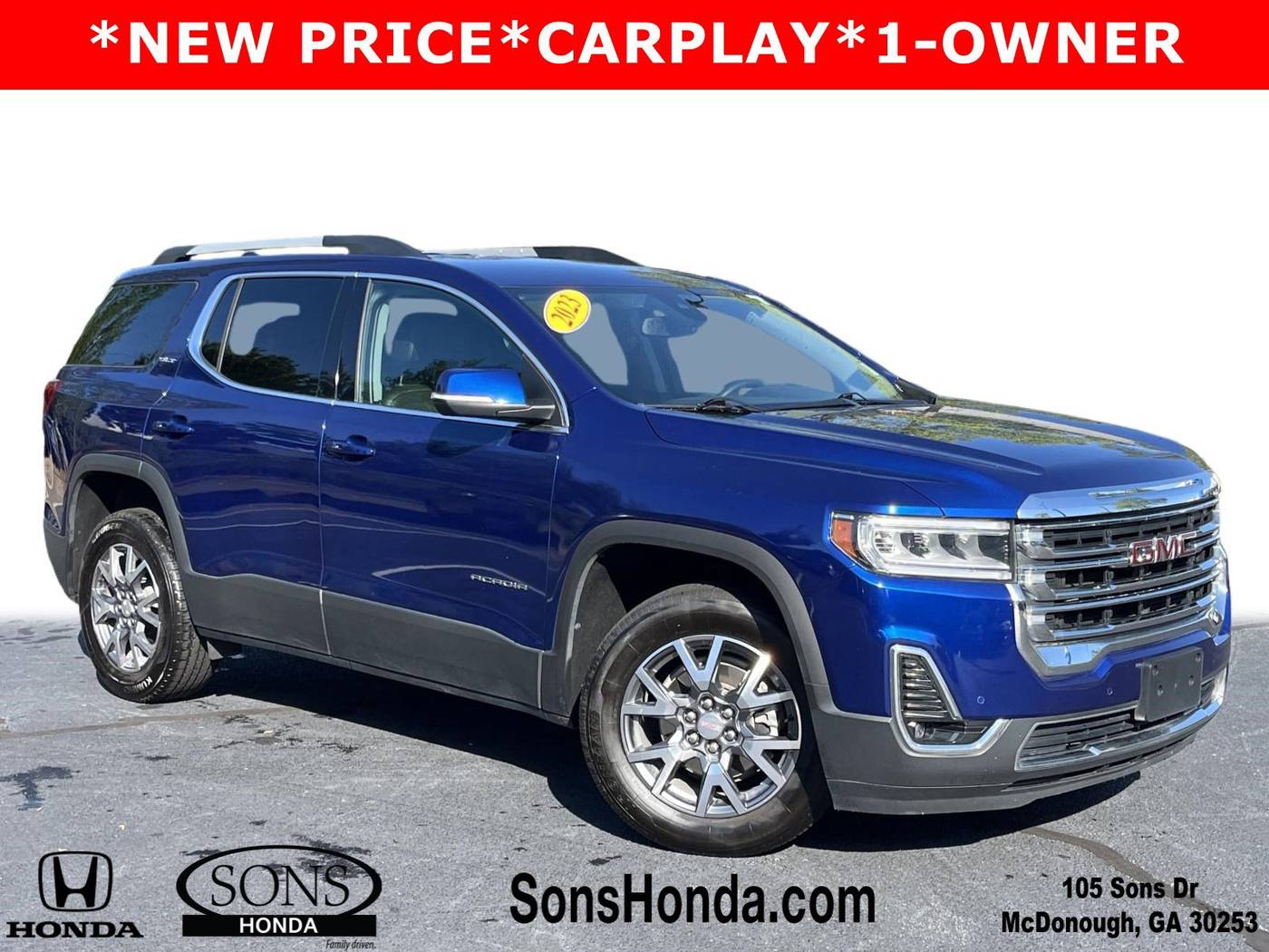 2023 GMC Acadia SLT — SUV — 56,323 mi — McDonough, GA