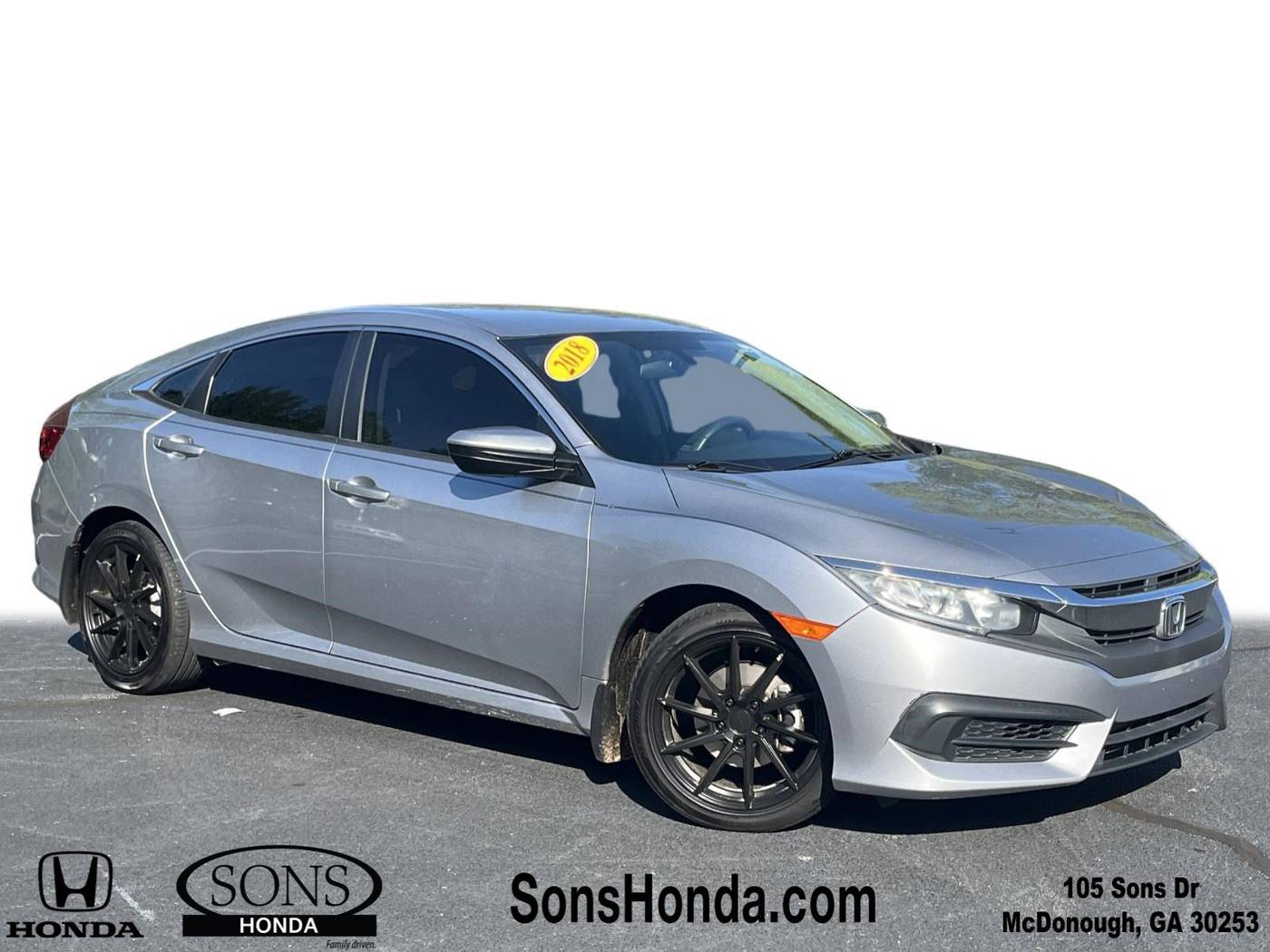 2018 Honda Civic LX — Sedan — 127,239 mi — McDonough, GA