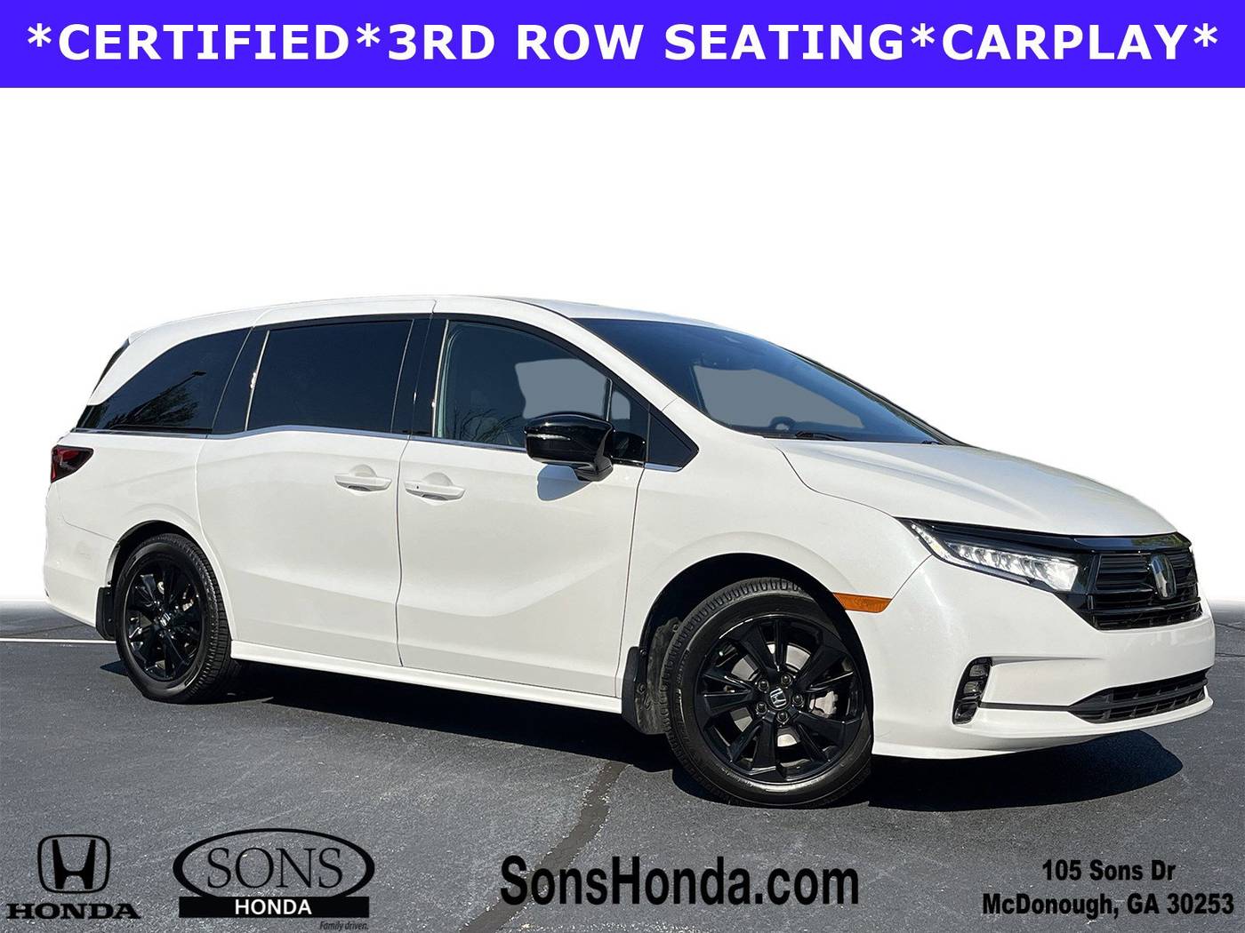 2023 Honda Odyssey Sport — Minivan — 65,757 mi — McDonough, GA