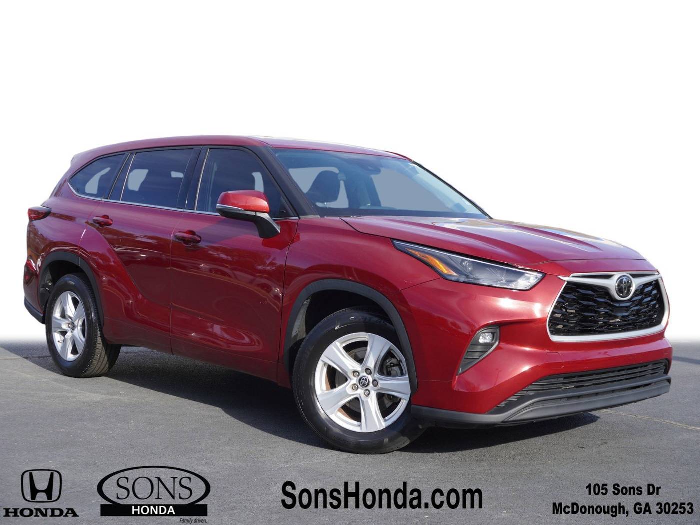 2022 Toyota Highlander LE — SUV — 47,156 mi — McDonough, GA