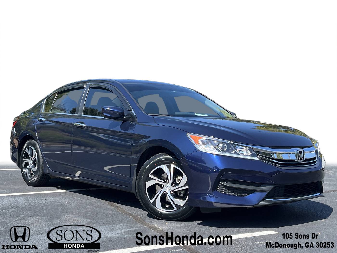 2017 Honda Accord LX — Sedan — 78,413 mi — McDonough, GA
