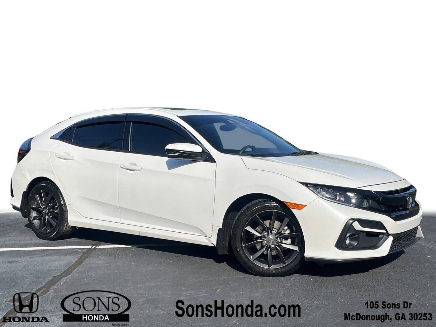 2021 Honda Civic EX — Hatchback — 54,554 mi — McDonough, GA