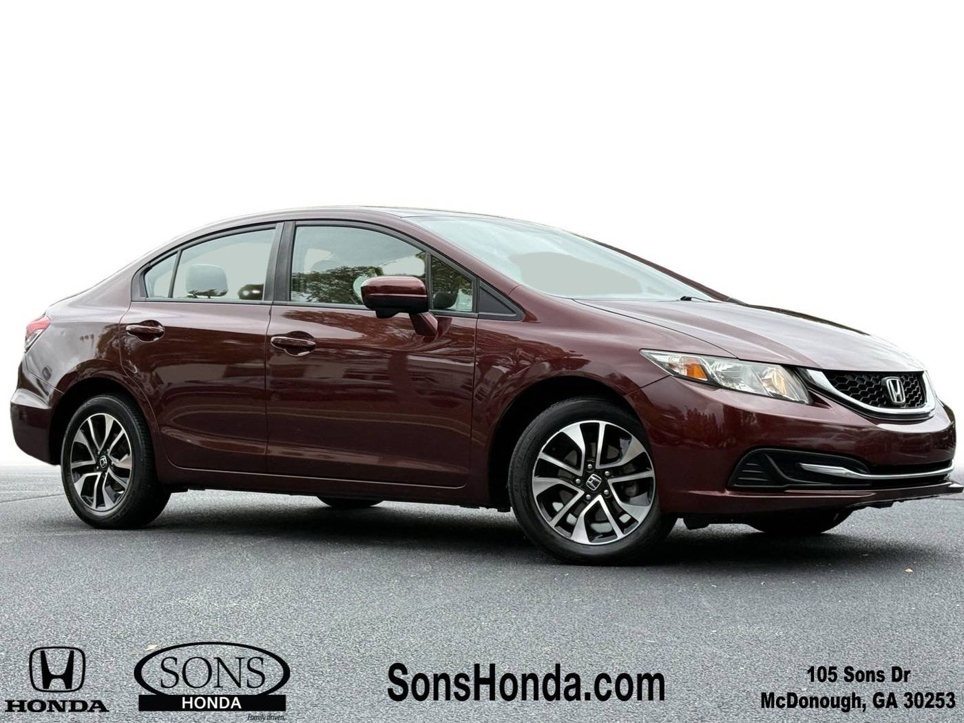2015 Honda Civic EX — Sedan — 252,564 mi — McDonough, GA