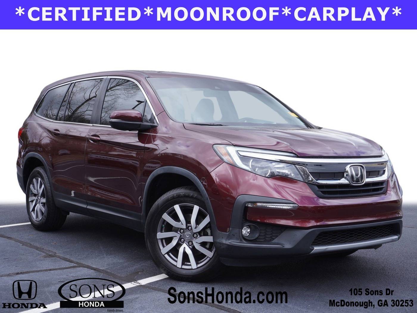 2021 Honda Pilot EX-L — SUV — 61,272 mi — McDonough, GA