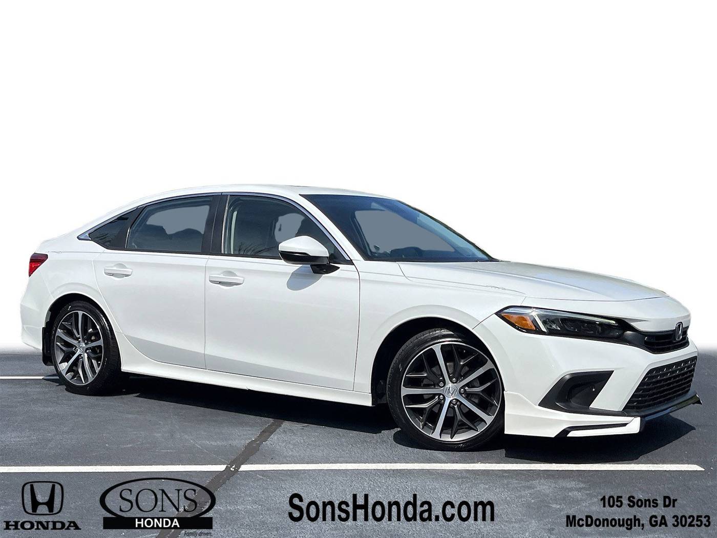 2022 Honda Civic Touring — Sedan — 16,889 mi — McDonough, GA