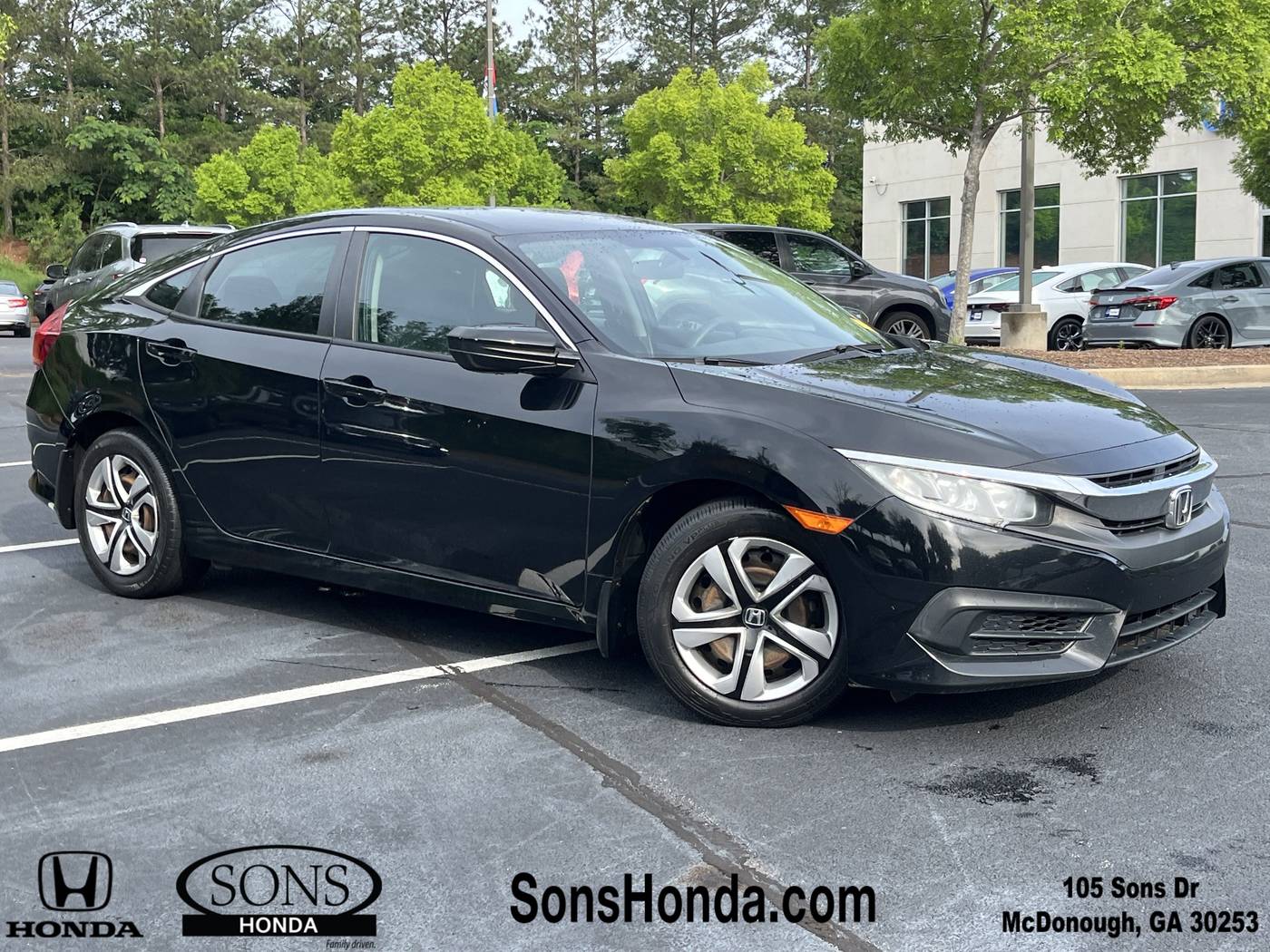 2017 Honda Civic LX — Sedan — 126,359 mi — McDonough, GA