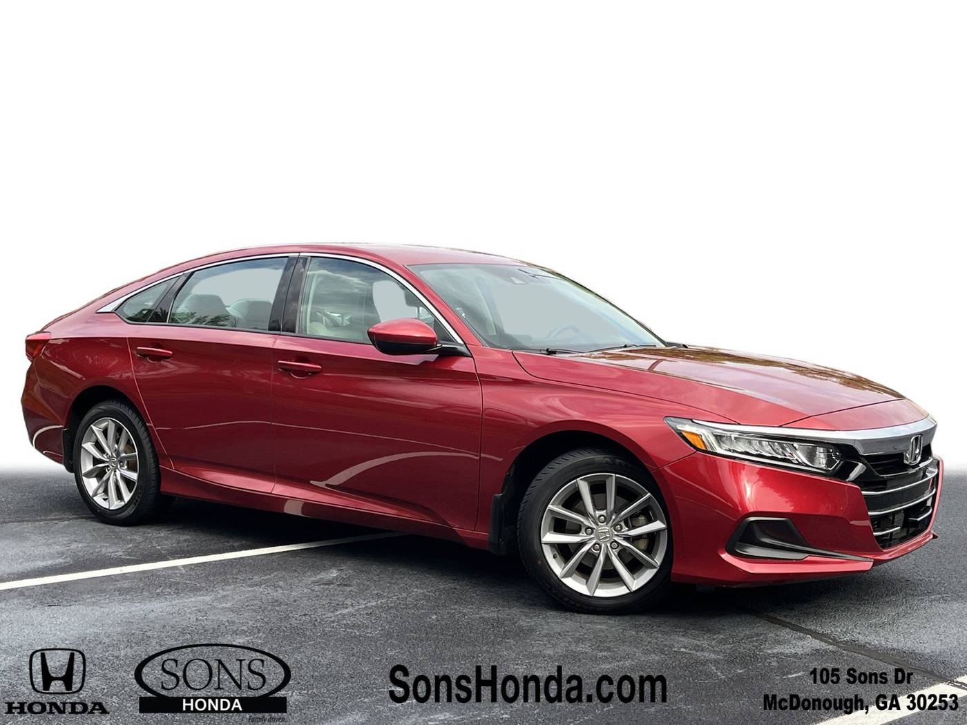 2021 Honda Accord LX — Sedan — 55,279 mi — McDonough, GA