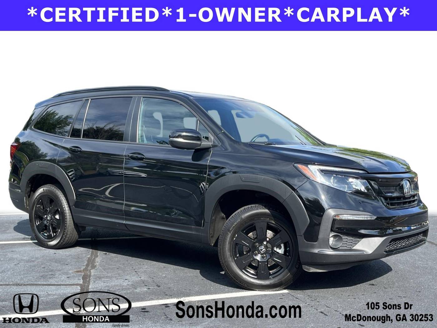2022 Honda Pilot TrailSport — SUV — 58,744 mi — McDonough, GA