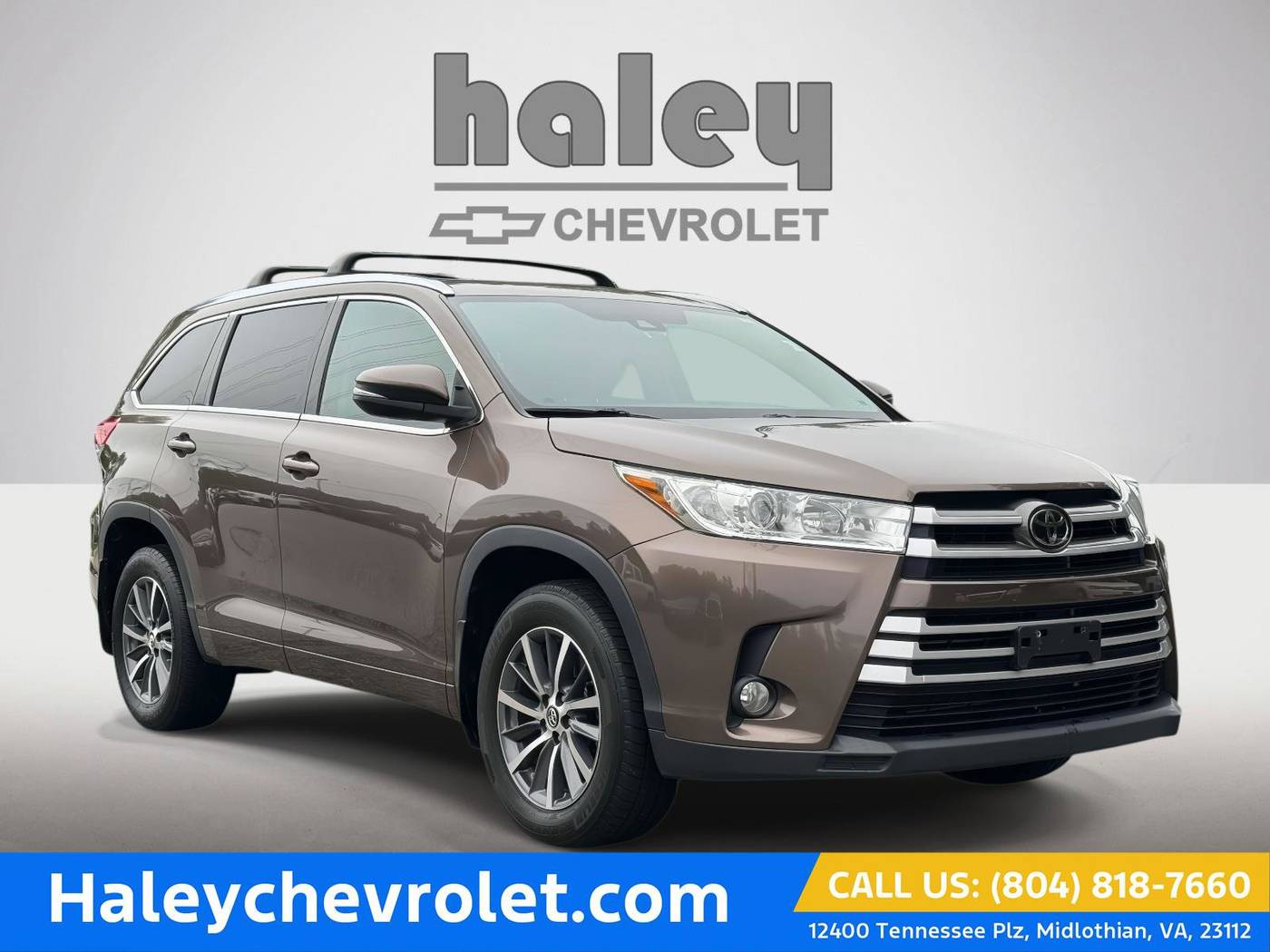 2018 Toyota Highlander XLE — SUV — 110,025 mi — Midlothian, VA