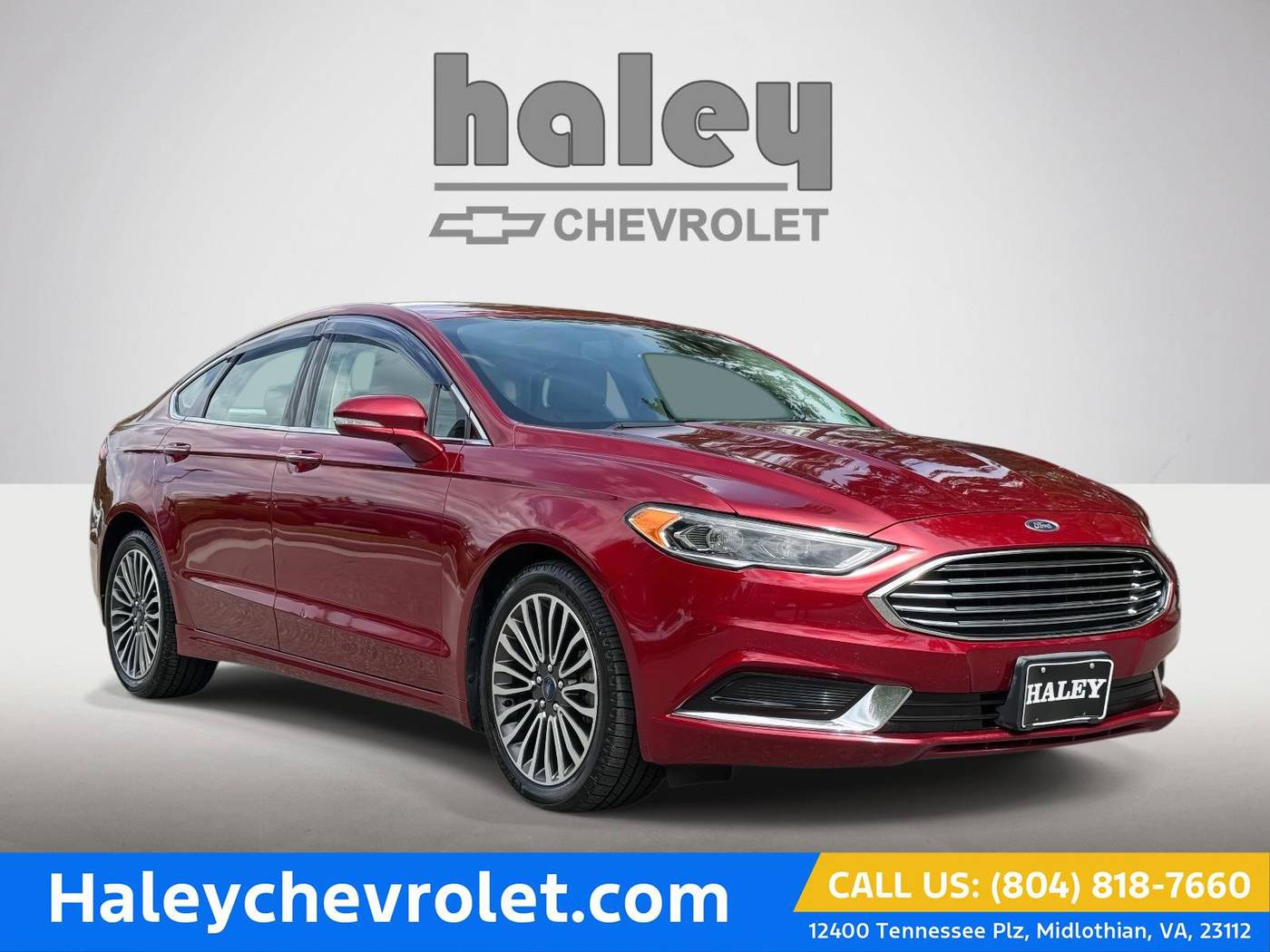 2018 Ford Fusion SE — Sedan — 167,084 mi — Midlothian, VA