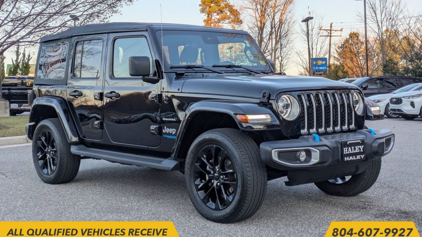 2022 Jeep Wrangler Sahara 4xe — SUV — 23,236 mi — Midlothian, VA