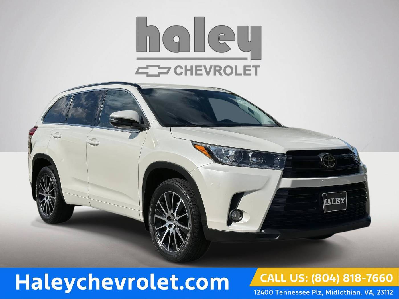 2017 Toyota Highlander SE V6 — SUV — 90,946 mi — Midlothian, VA
