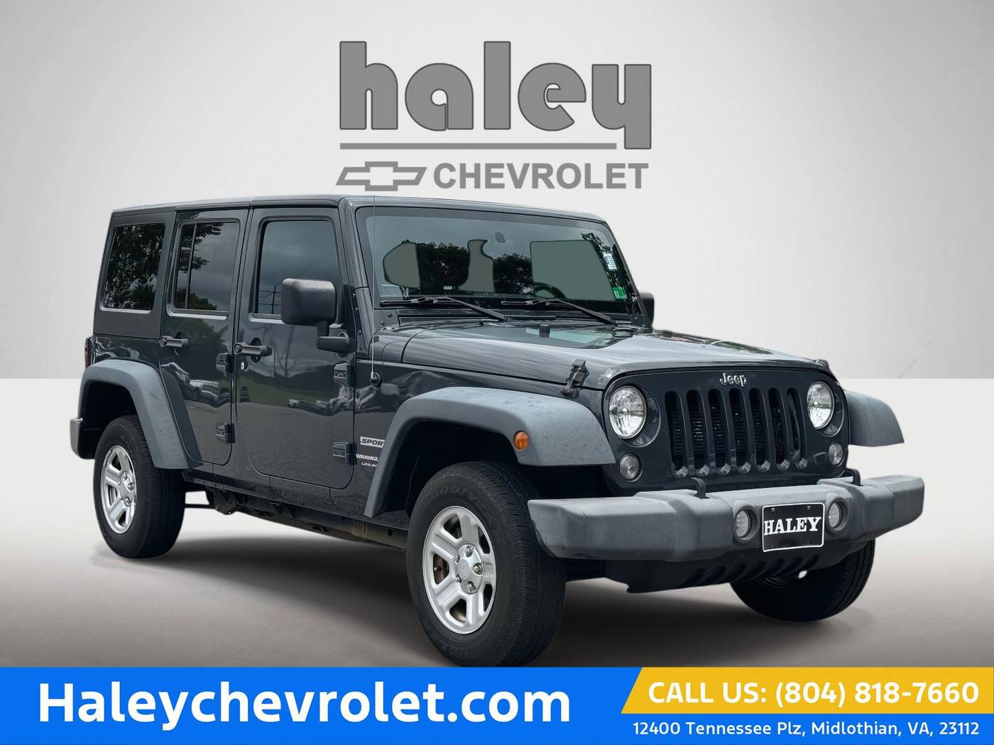 2018 Jeep Wrangler Sport — SUV — 101,202 mi — Midlothian, VA