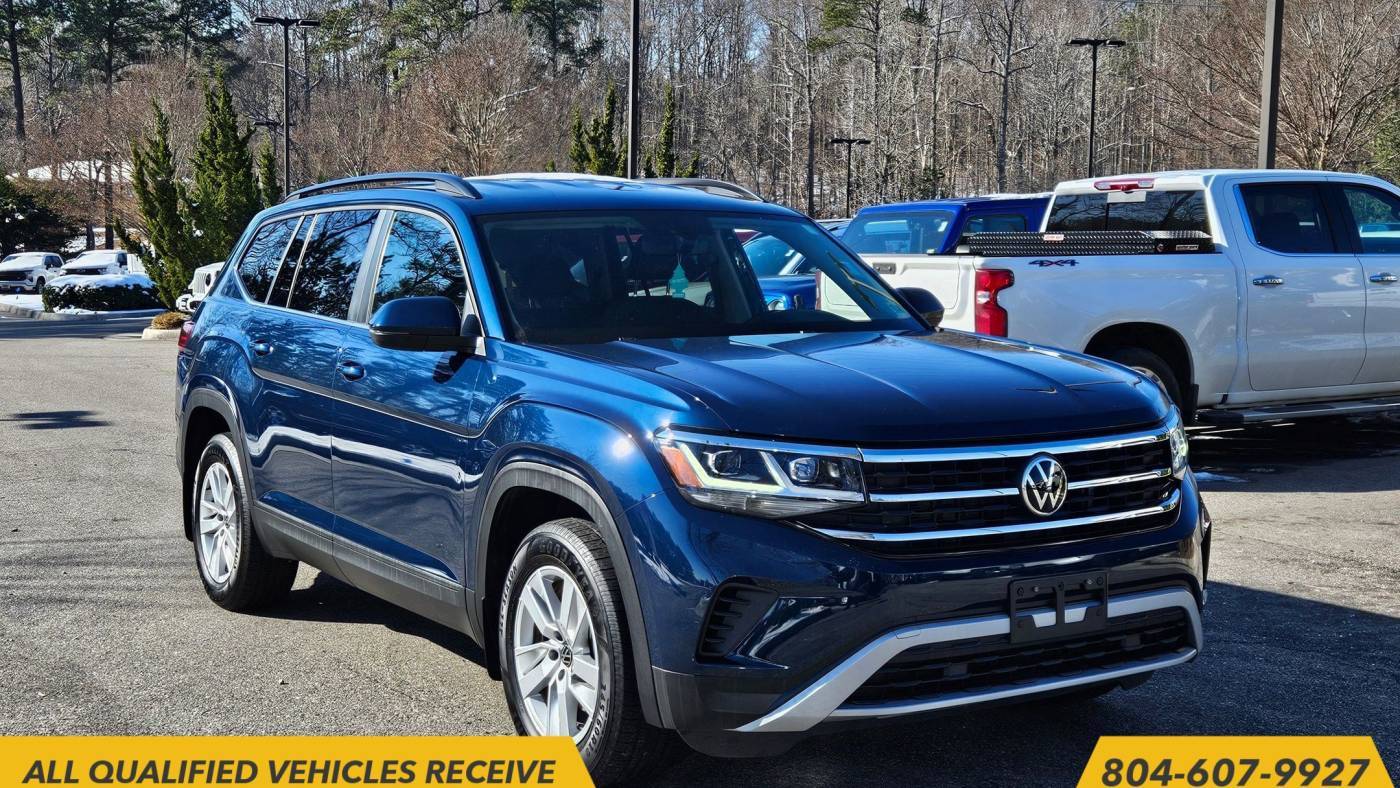 2021 Volkswagen Atlas S — SUV — 78,245 mi — Midlothian, VA