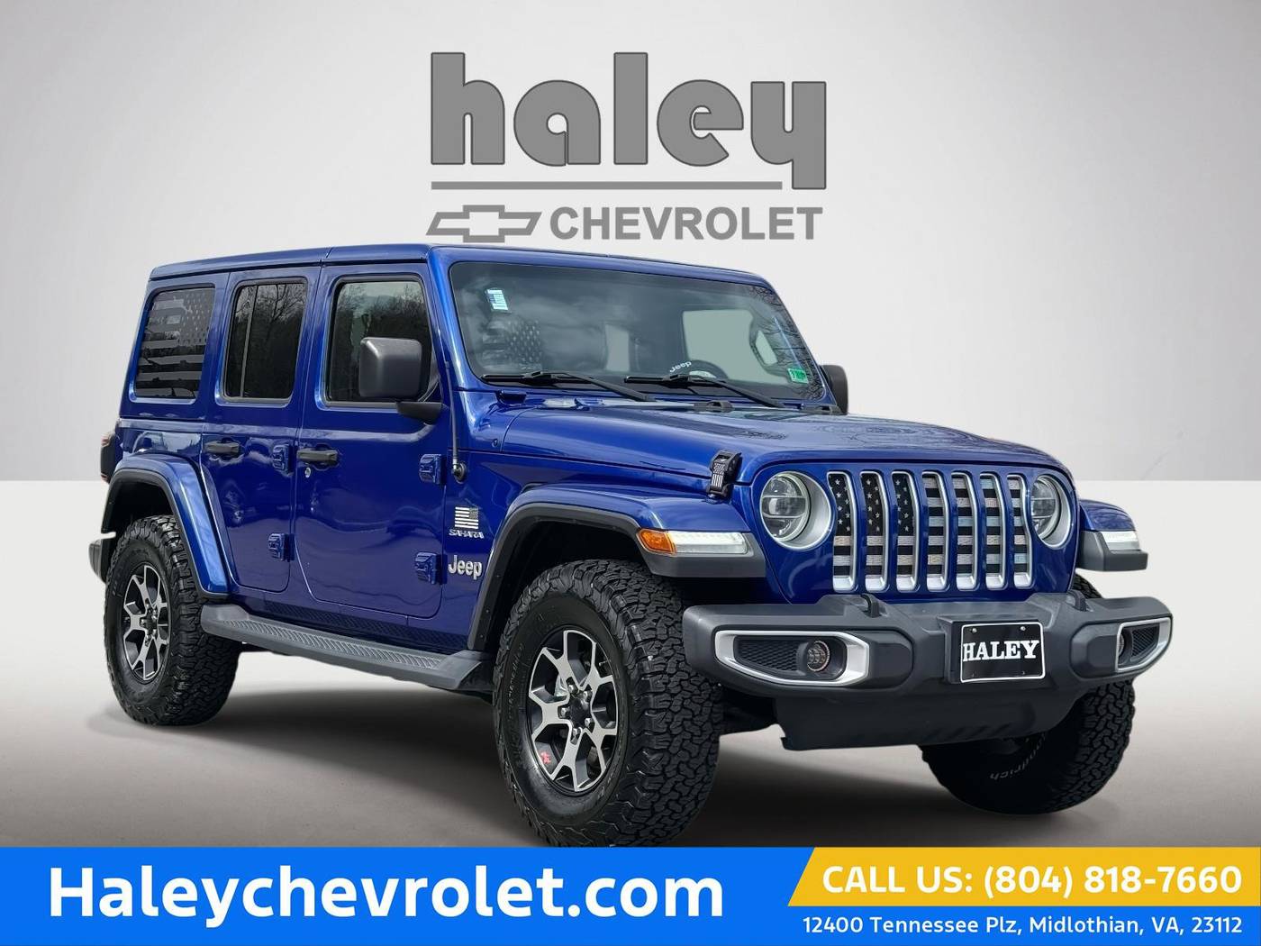 2018 Jeep Wrangler Sahara — SUV — 113,556 mi — Midlothian, VA