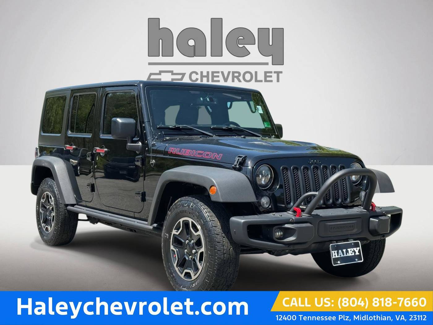 2016 Jeep Wrangler Rubicon Hard Rock — SUV — 110,195 mi — Midlothian, VA
