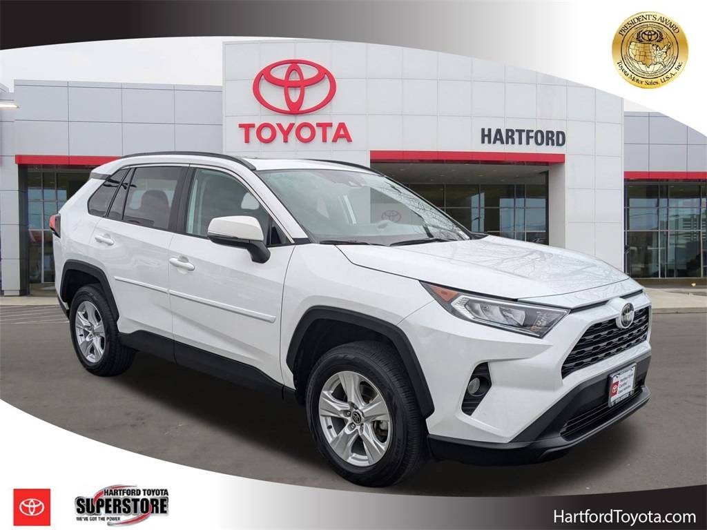 2021 Toyota RAV4 XLE — SUV — 50,502 mi — Hartford, CT