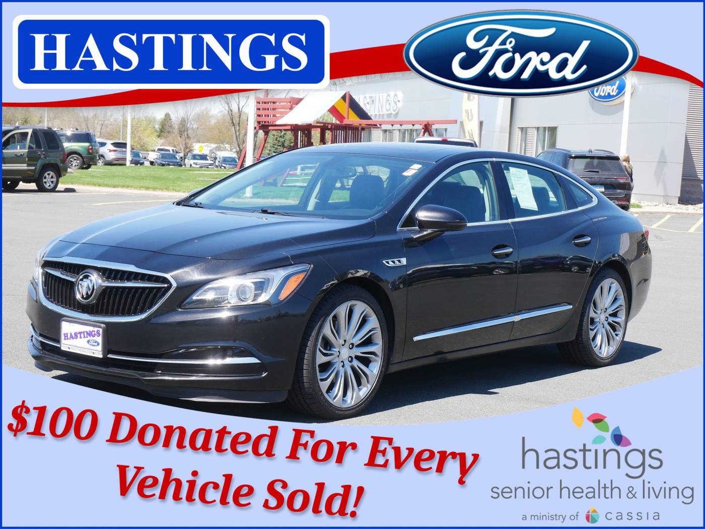 2017 Buick LaCrosse Essence — Sedan — 136,394 mi — Hastings, MN