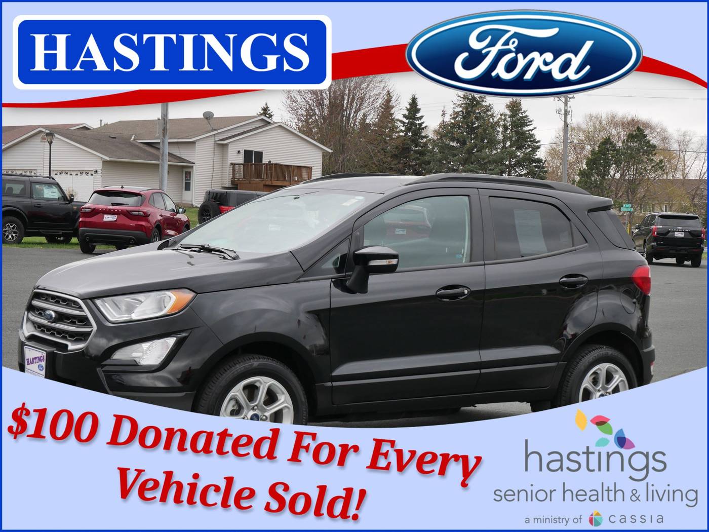 2018 Ford EcoSport SE — SUV — 20,733 mi — Hastings, MN