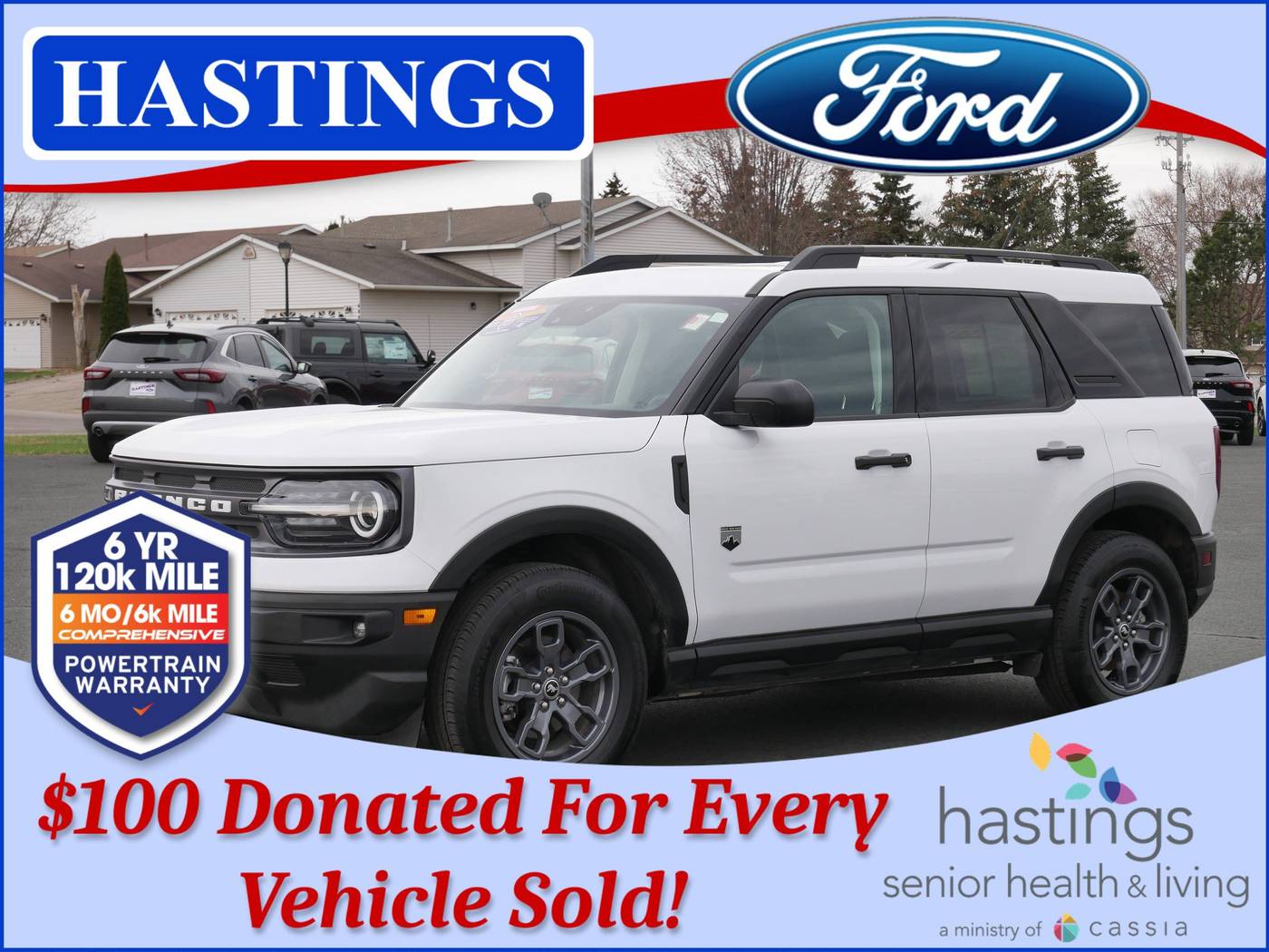 2024 Ford Bronco Sport Big Bend — SUV — 10,418 mi — Hastings, MN