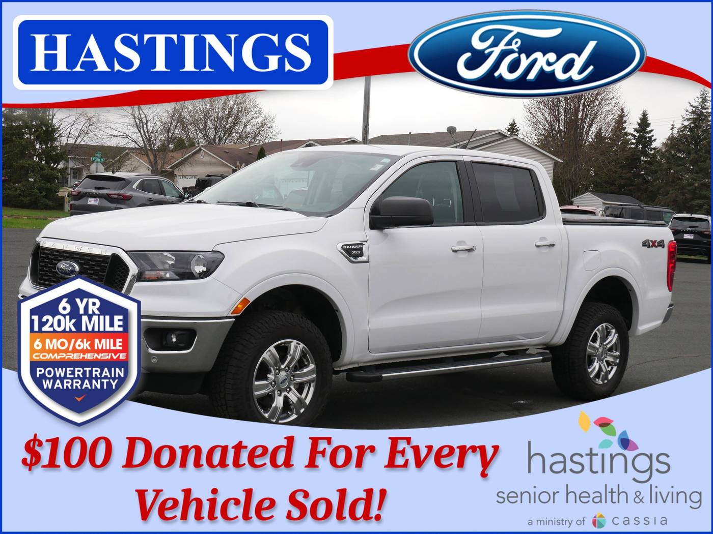 2021 Ford Ranger XLT — Pickup Truck — 55,771 mi — Hastings, MN