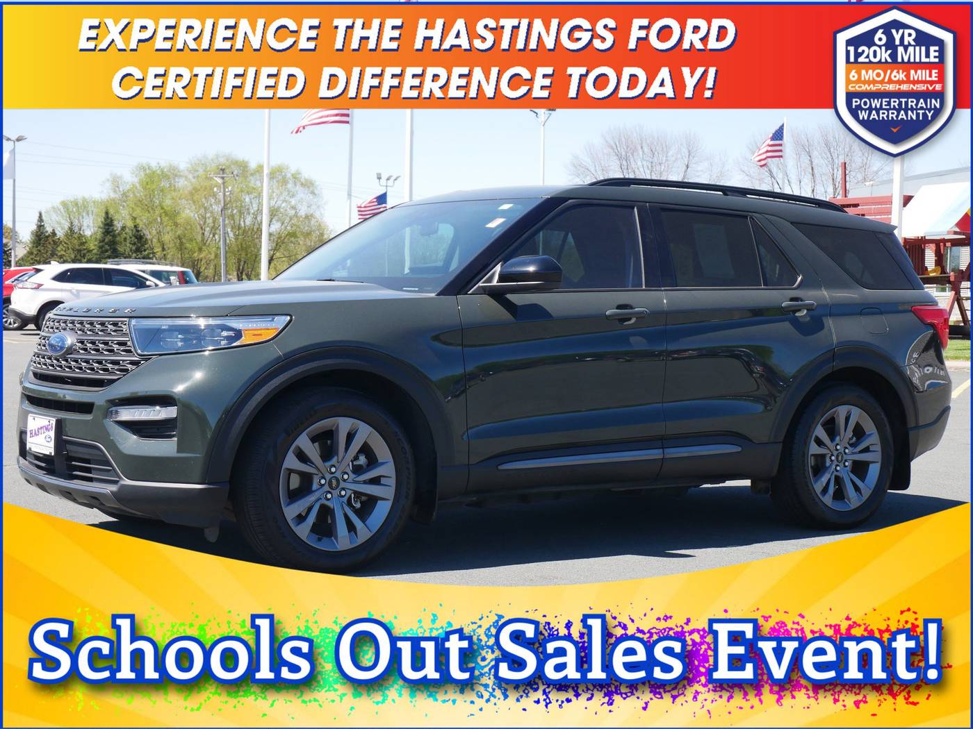 2022 Ford Explorer XLT — SUV — 35,847 mi — Hastings, MN