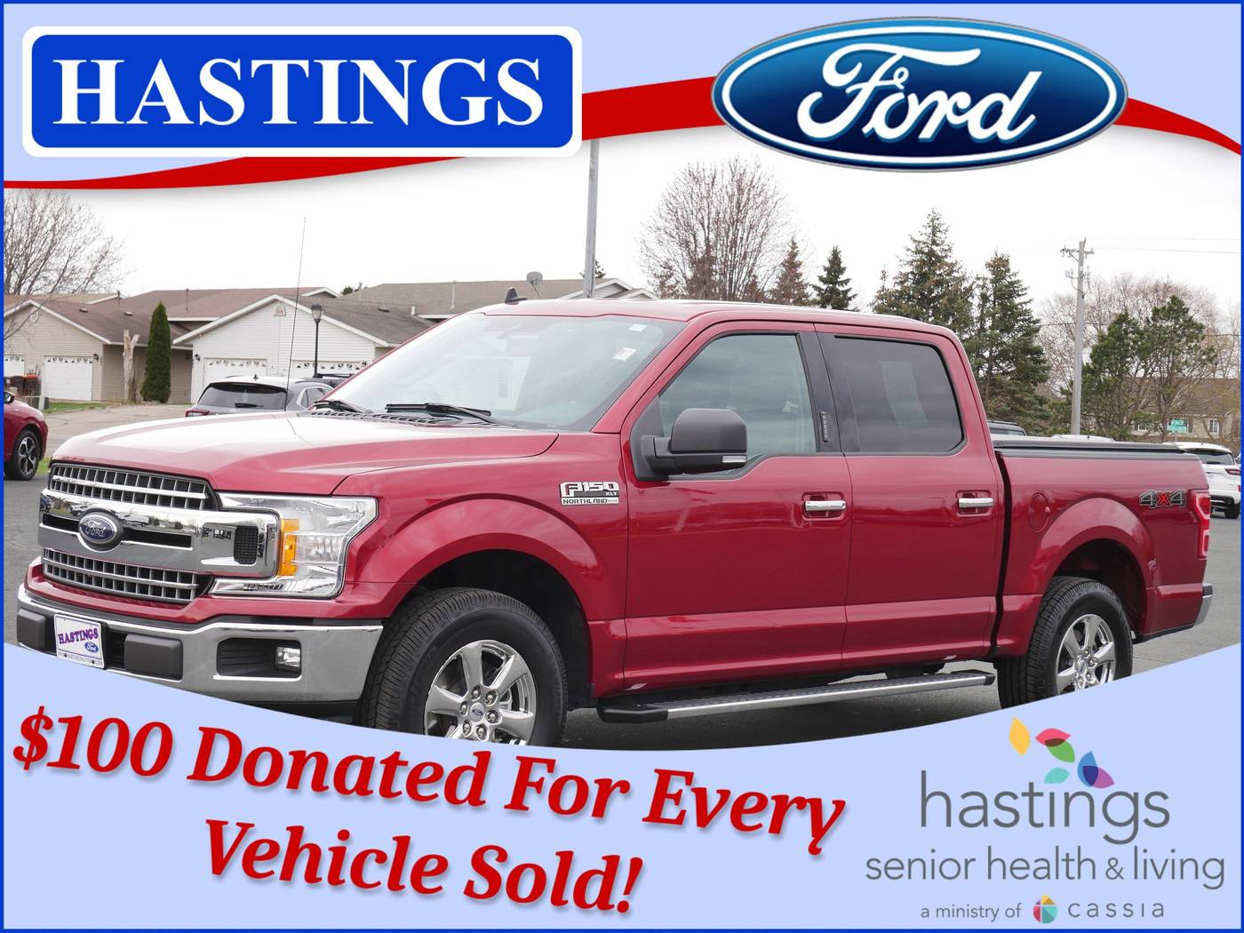 2019 Ford F-150 XLT — Pickup Truck — 42,780 mi — Hastings, MN