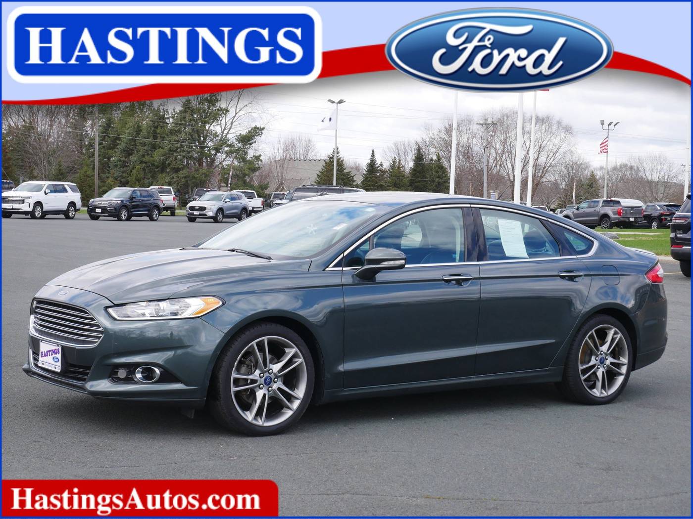2015 Ford Fusion Titanium — Sedan — 97,660 mi — Hastings, MN