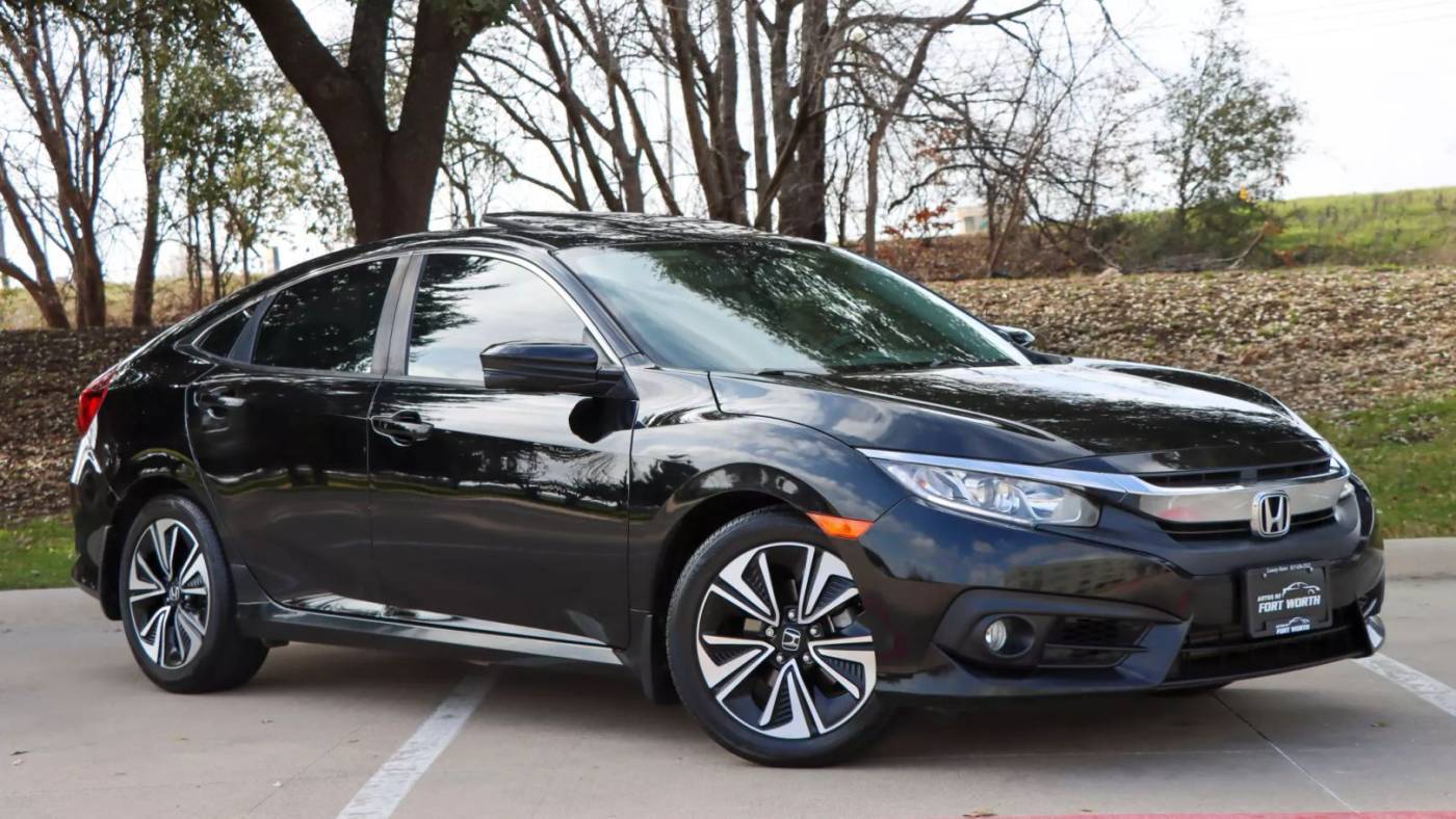2017 Honda Civic EX-L — Sedan — 64,545 mi — Fort Worth, TX