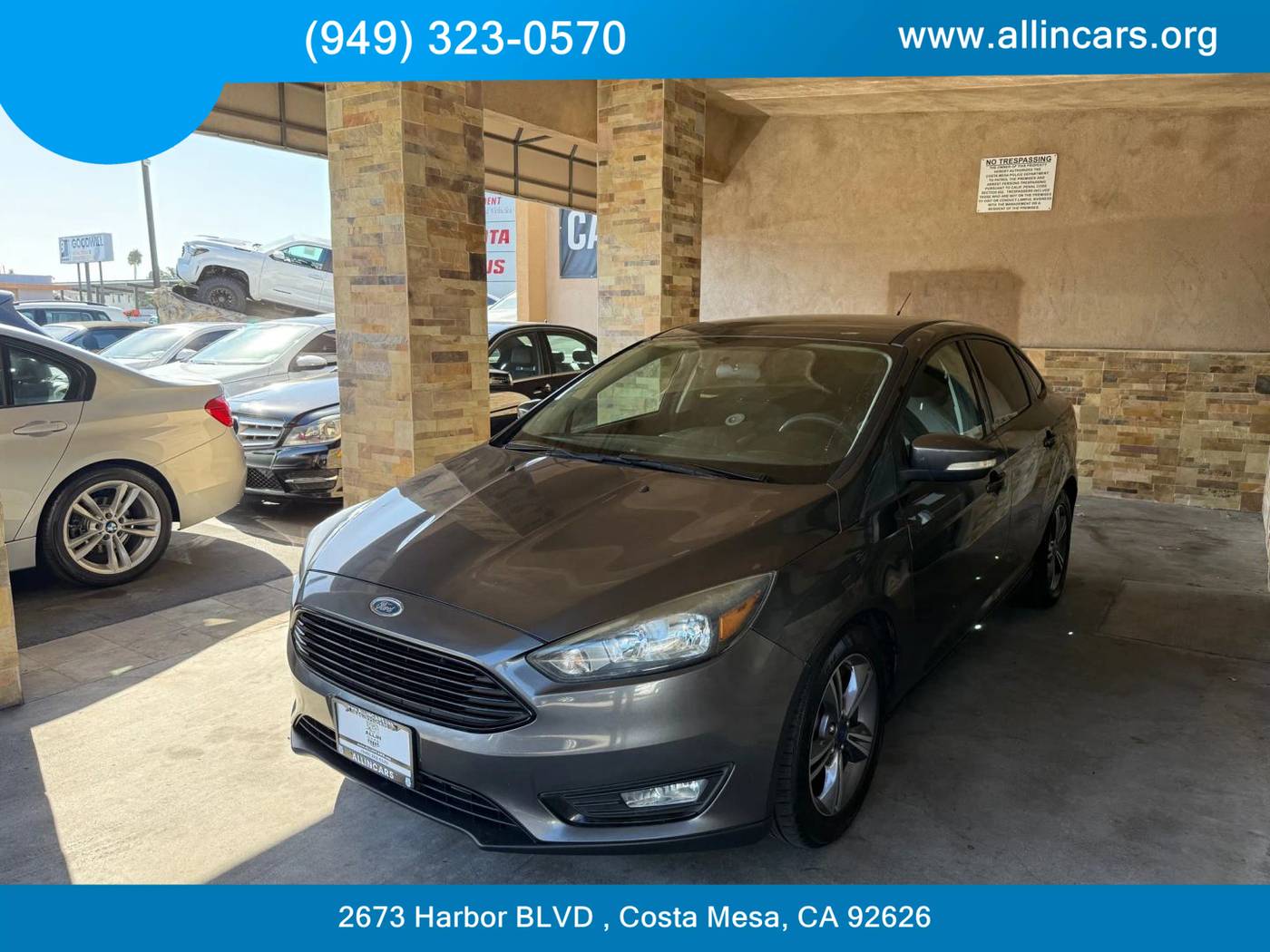 2017 Ford Focus SE — Sedan — 93,373 mi — Costa Mesa, CA