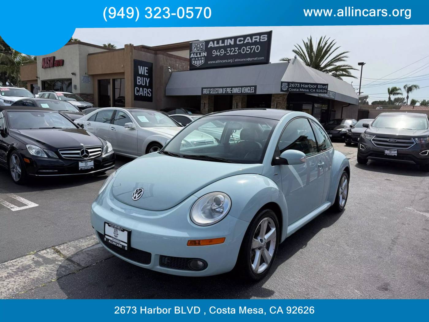 2010 Volkswagen New Beetle Base — Coupe — 64,406 mi — Costa Mesa, CA