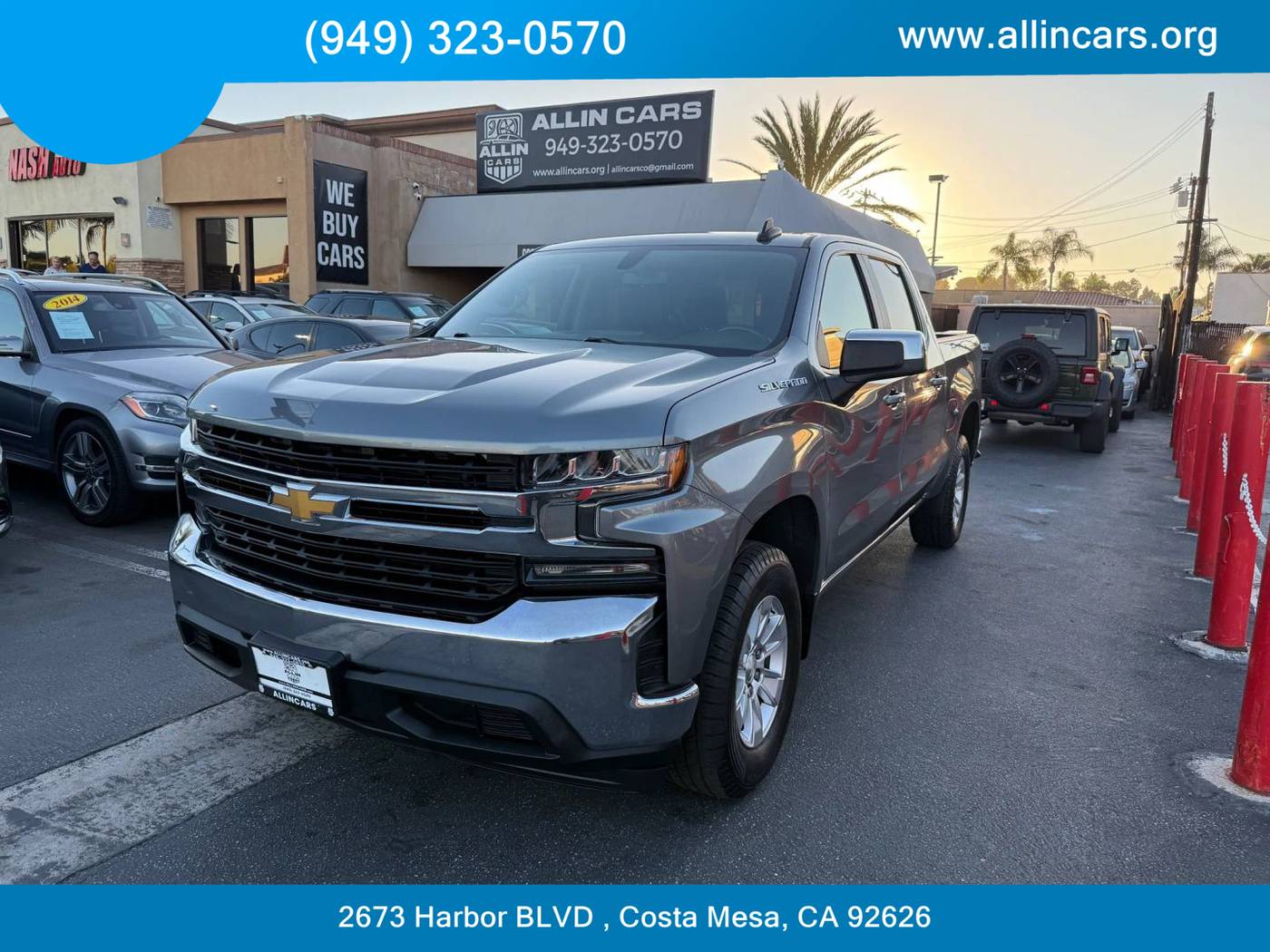 2019 Chevrolet Silverado 1500 LT — Pickup Truck — 117,572 mi — Costa Mesa, CA