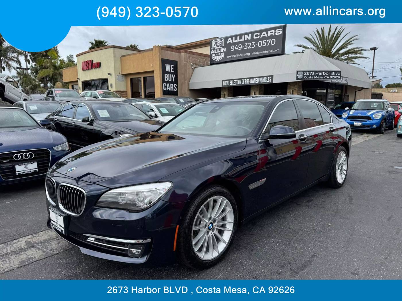 2014 BMW 7 Series 750i — Sedan — 96,655 mi — Costa Mesa, CA