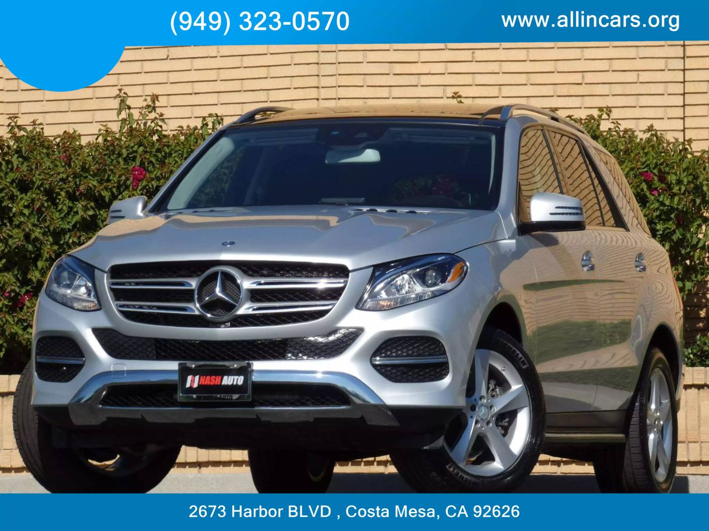 2016 Mercedes-Benz GLE GLE 350 — SUV — 97,243 mi — Costa Mesa, CA