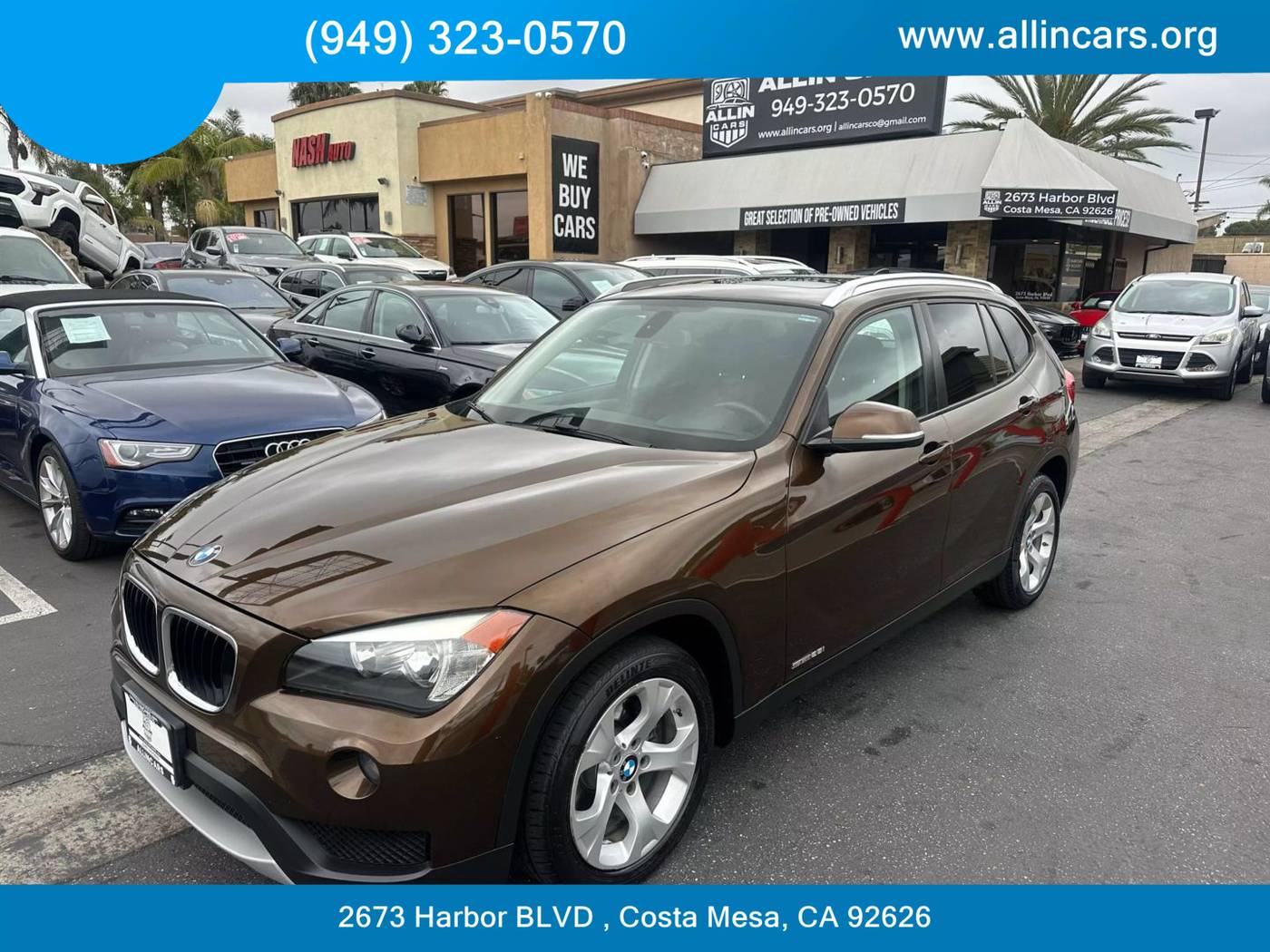 2014 BMW X1 28i — SUV — 78,752 mi — Costa Mesa, CA