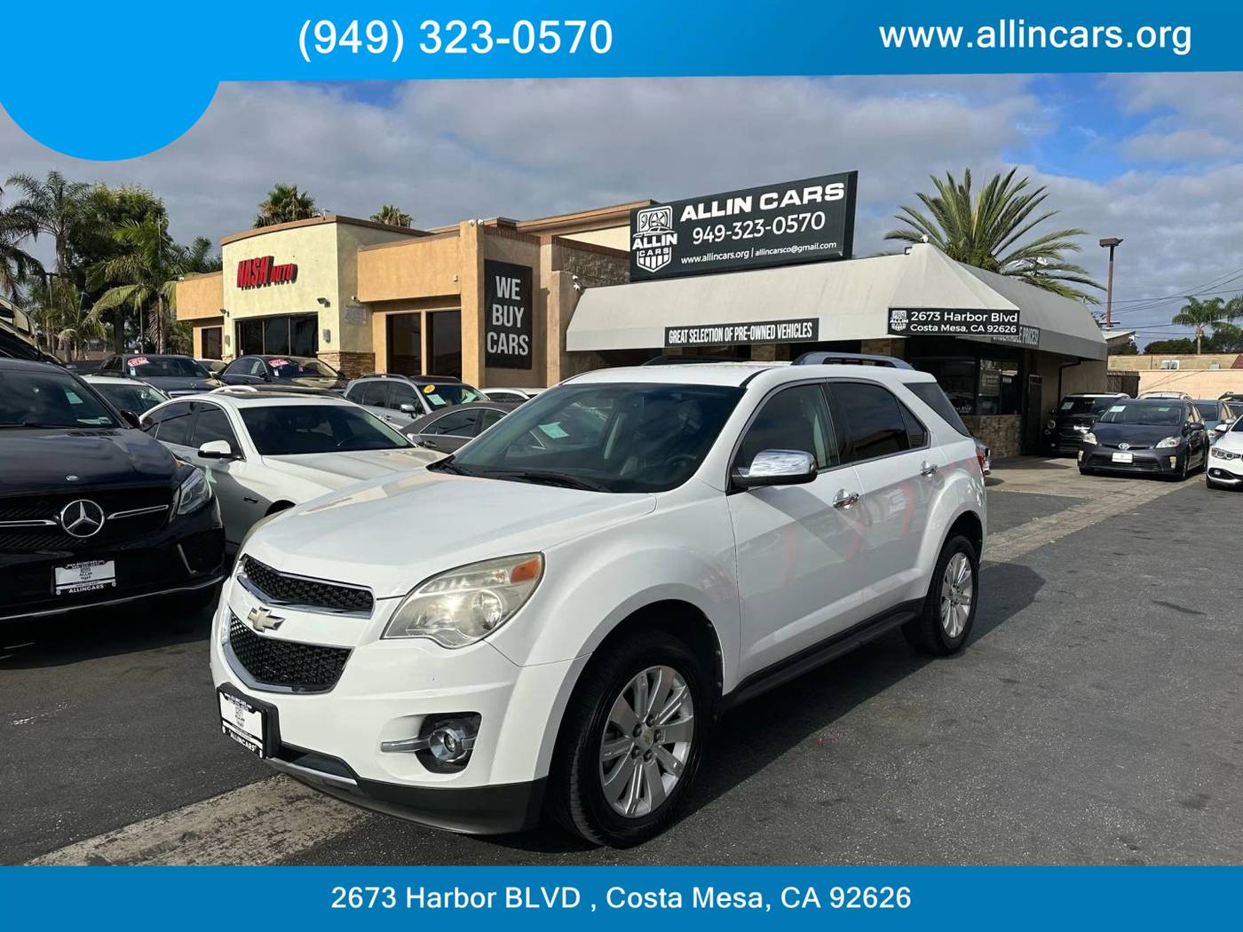 2011 Chevrolet Equinox LT — SUV — 74,978 mi — Costa Mesa, CA