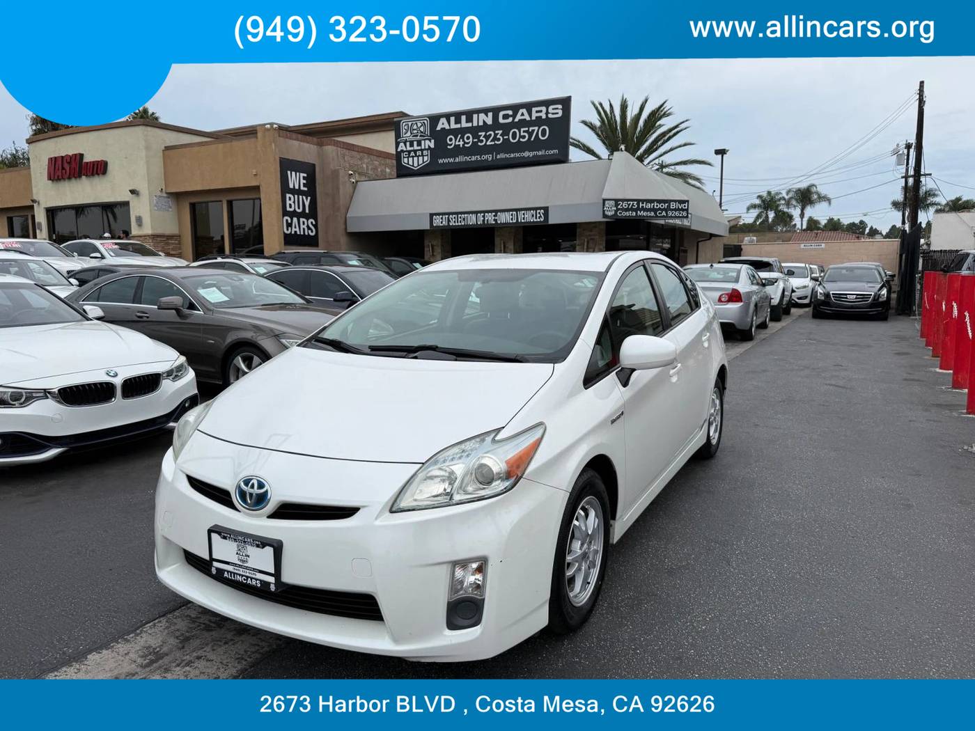 2011 Toyota Prius Two — Sedan — 128,118 mi — Costa Mesa, CA