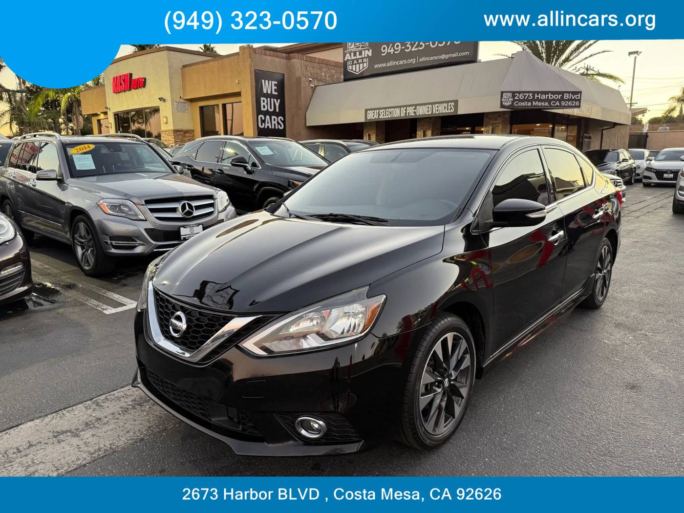 2019 Nissan Sentra SR — Sedan — 88,241 mi — Costa Mesa, CA